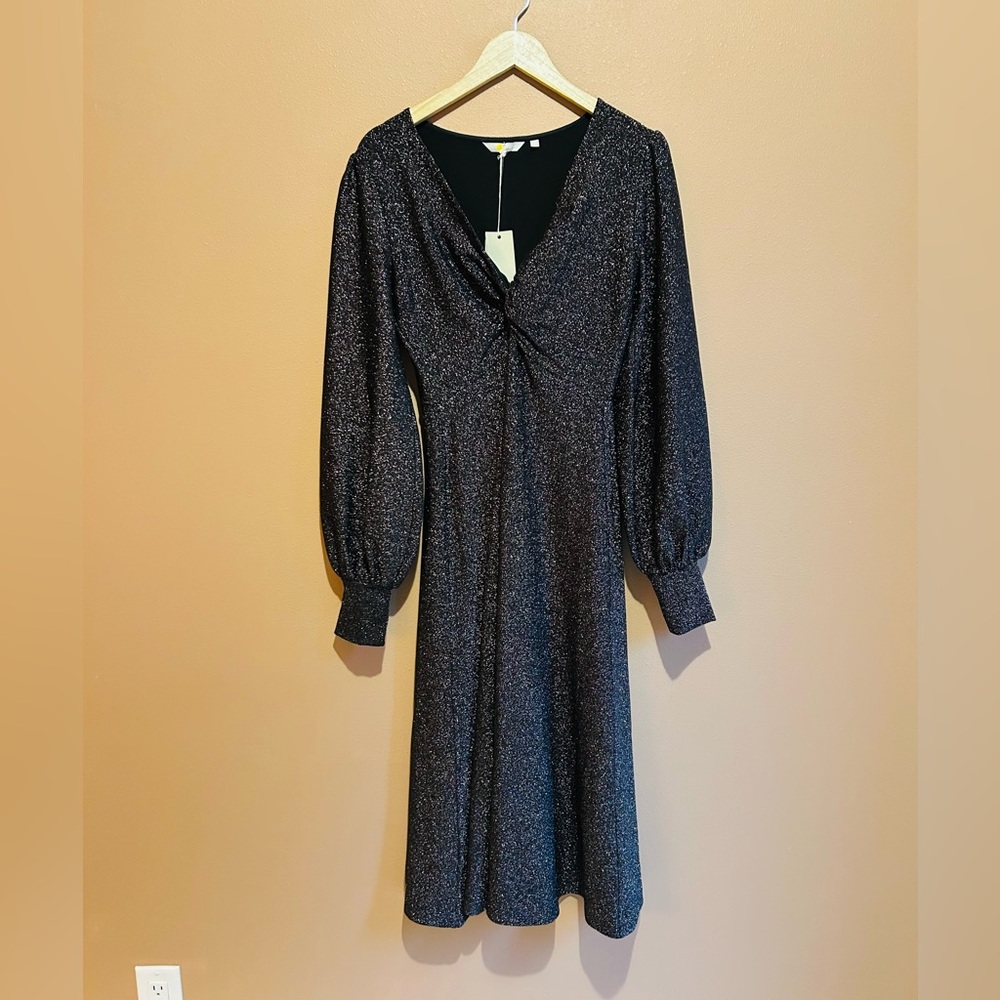 NWT Boden sparkly midi dress